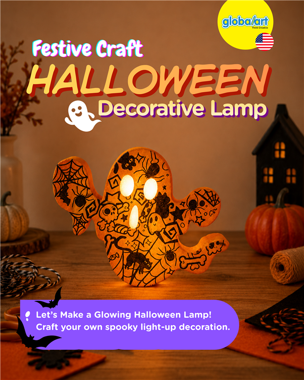 global art halloween workshop
