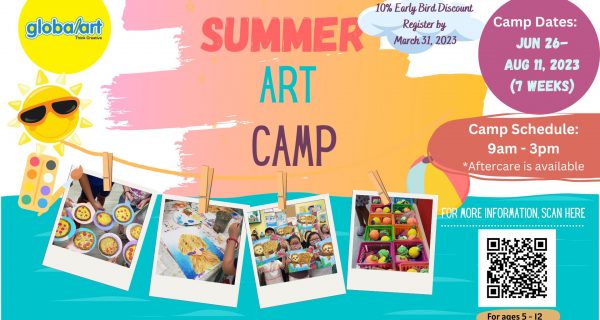 GA Summer Art Camp PosterFlyer (Facebook Event Cover)