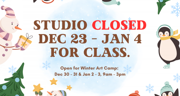 Thanksgiving Closure and Art Camp