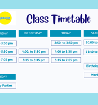New 2025 Schedule!