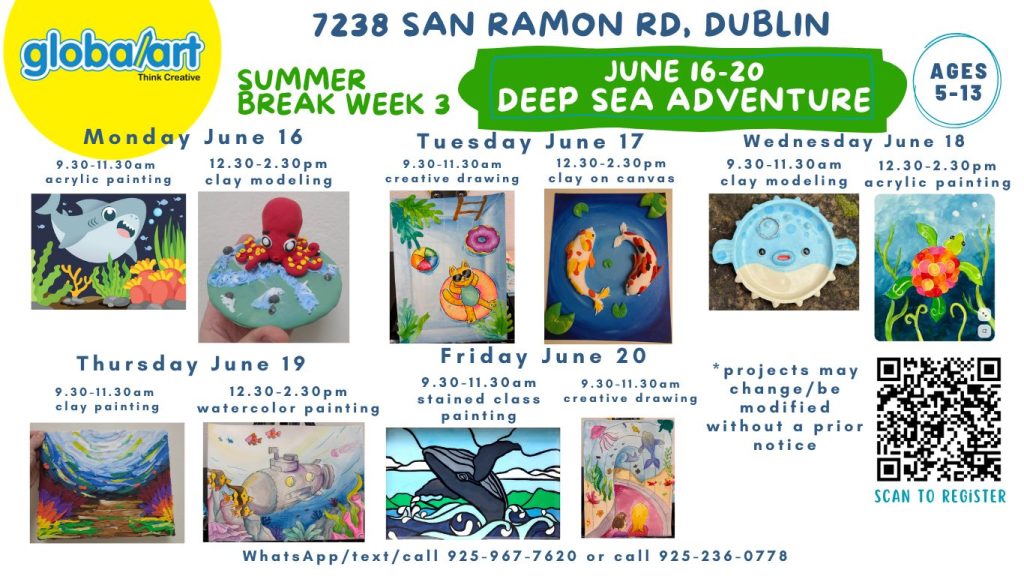 Summer break at camp schedule