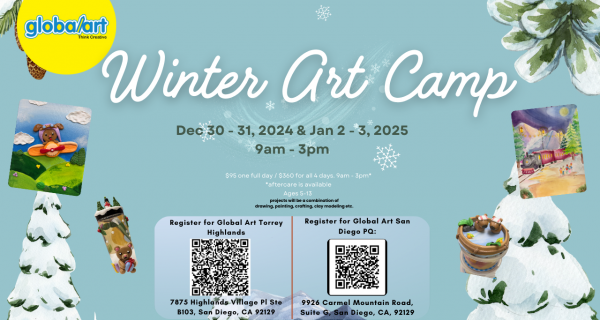 winter camp website page